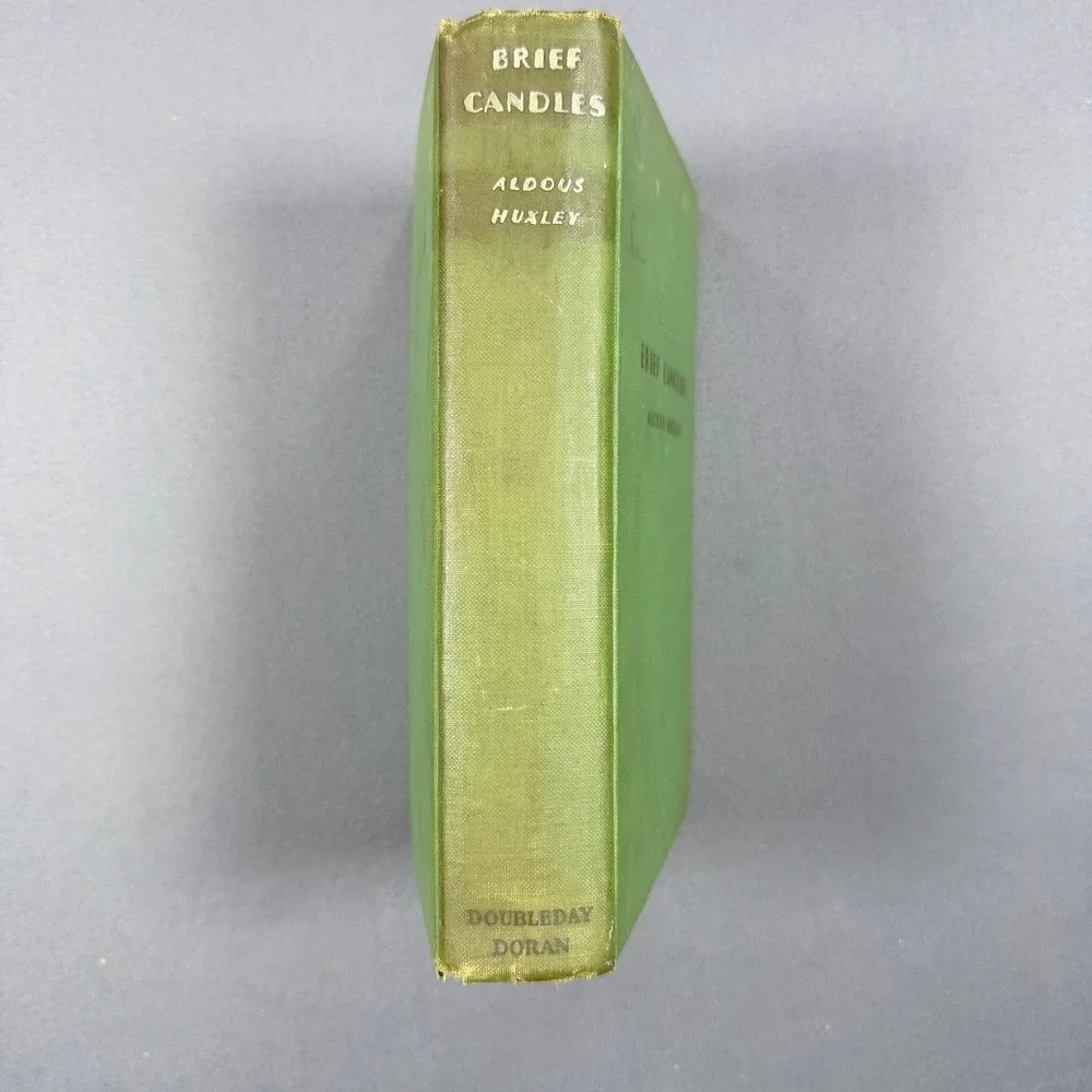 First Edition Aldous Huxley Brief Candles Hardcover 1930 Fiction Short Stories